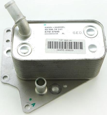 ATMMotoren 10009205 - Масляный радиатор, двигательное масло abcparts.ee
