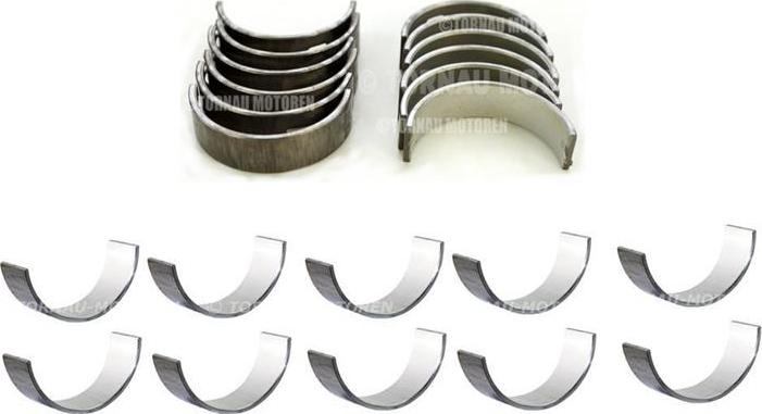 ATMMotoren 10007421 - Комплект подшипников коленчатого вала abcparts.ee