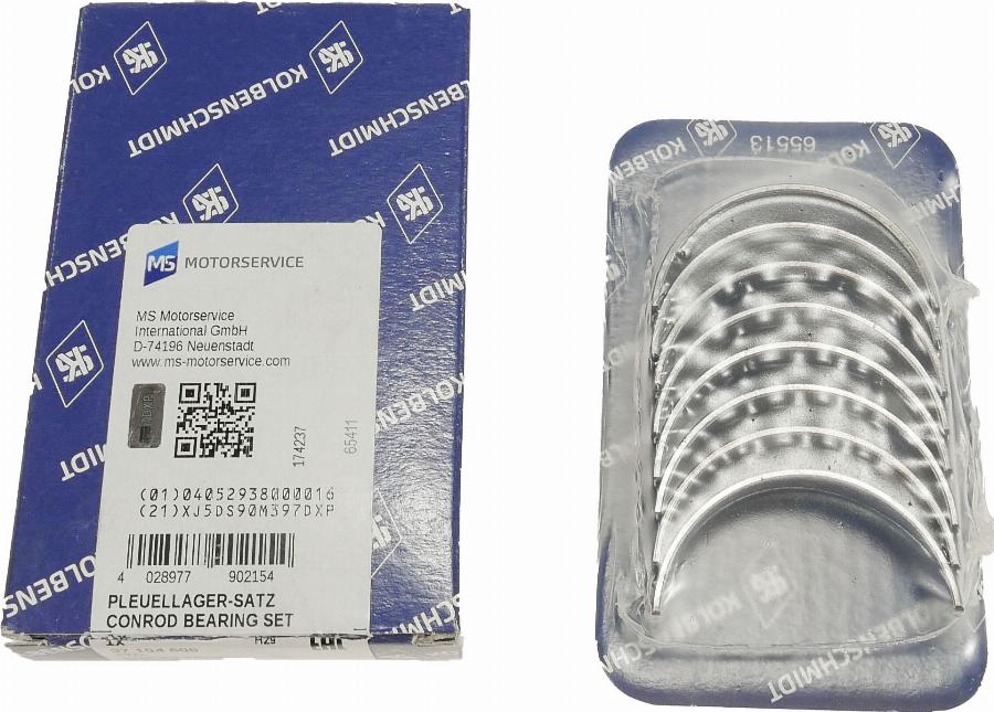 ATMMotoren 10013264 - Комплект подшипников коленчатого вала abcparts.ee