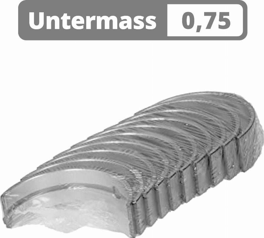 ATMMotoren 10017741 - Комплект подшипников коленчатого вала abcparts.ee