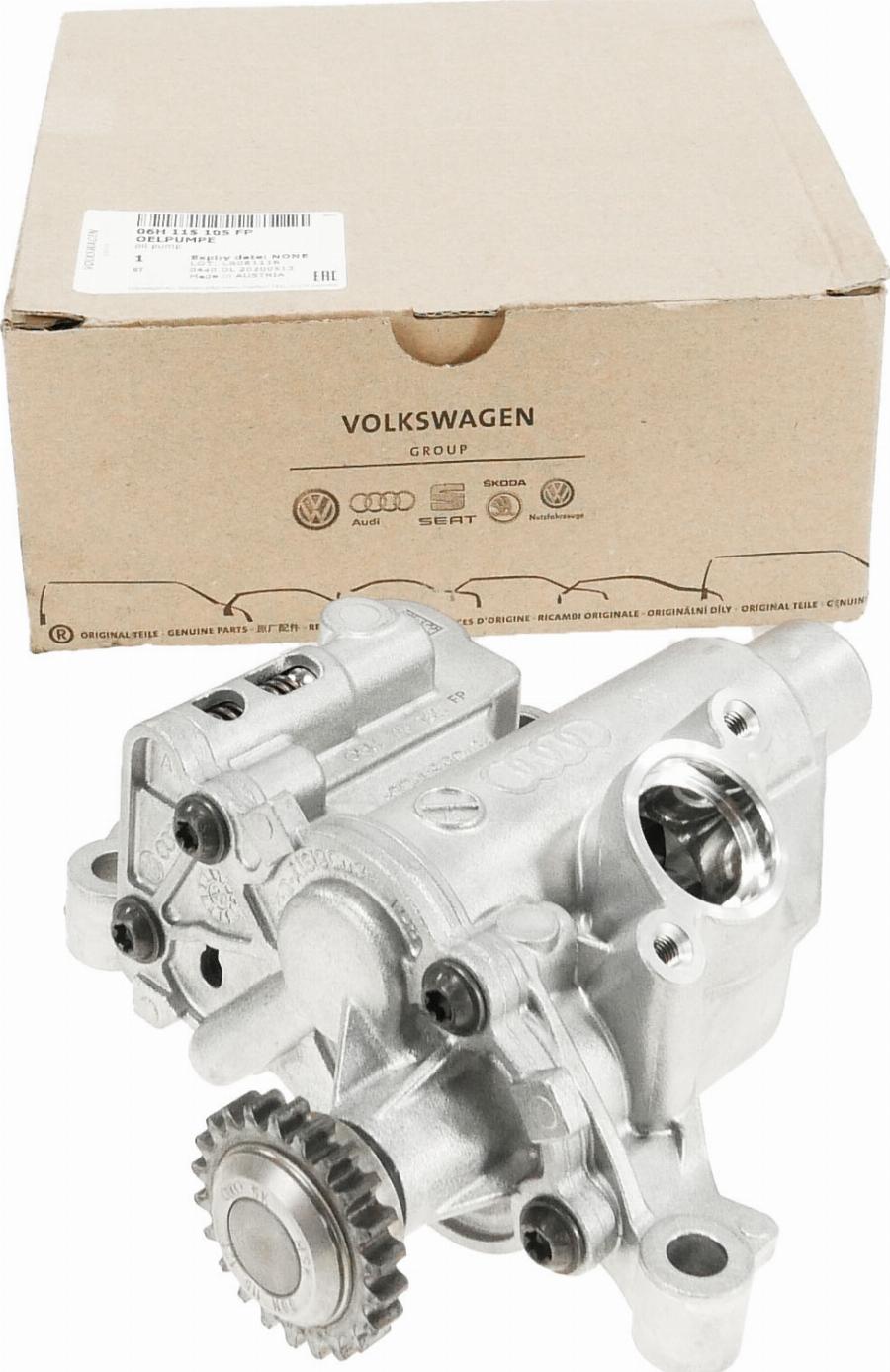 ATMMotoren 10022443 - Масляный насос abcparts.ee