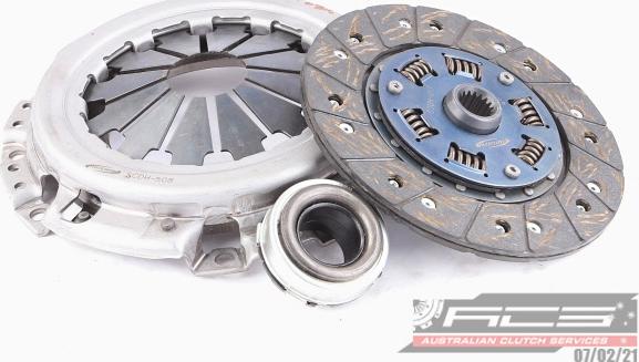 AUSTRALIAN CLUTCH KDA17013 - Комплект сцепления abcparts.ee