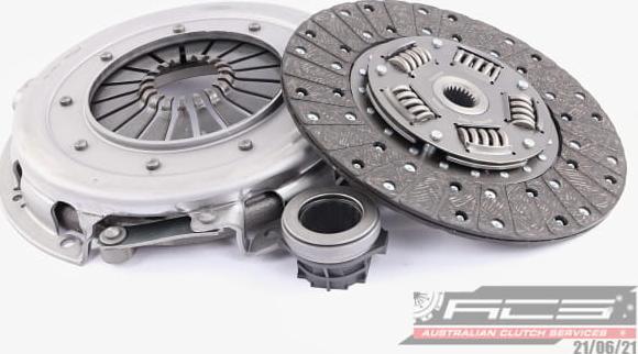 AUSTRALIAN CLUTCH KGM27004 - Комплект сцепления abcparts.ee