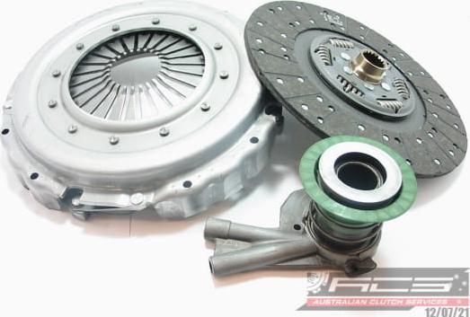 AUSTRALIAN CLUTCH KMB40405 - Комплект сцепления abcparts.ee