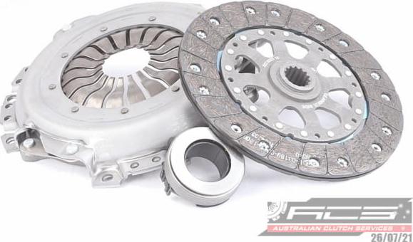 AUSTRALIAN CLUTCH KMC22001 - Комплект сцепления abcparts.ee