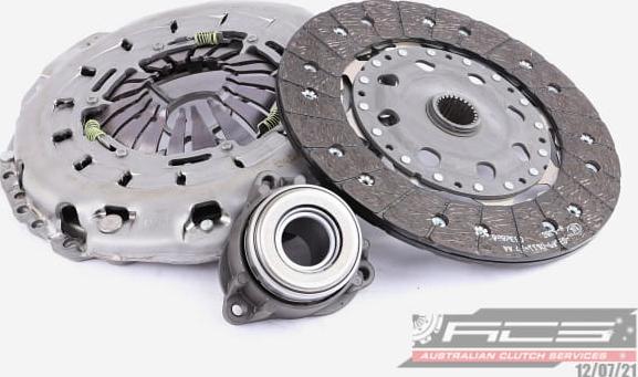 AUSTRALIAN CLUTCH KSY24407 - Комплект сцепления abcparts.ee