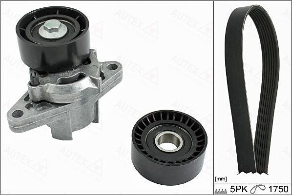 Autex 702892 - Soonrihmakomplekt abcparts.ee