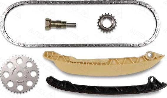 Autex 711219 - Комплект цепи привода распредвала abcparts.ee