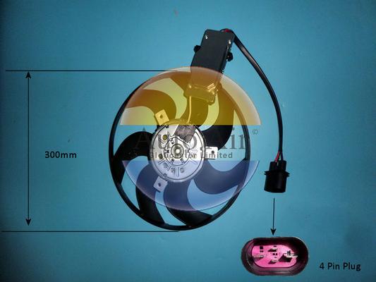 Auto Air Gloucester 05-1346 - Электродвигатель, вентилятор радиатора abcparts.ee