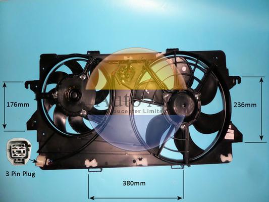 Auto Air Gloucester 05-1254 - Электродвигатель, вентилятор радиатора abcparts.ee