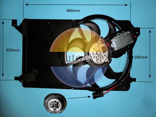 Auto Air Gloucester 05-1212 - Электродвигатель, вентилятор радиатора abcparts.ee