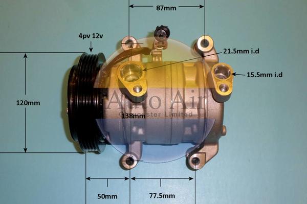Auto Air Gloucester 14-0274P - Компрессор кондиционера abcparts.ee