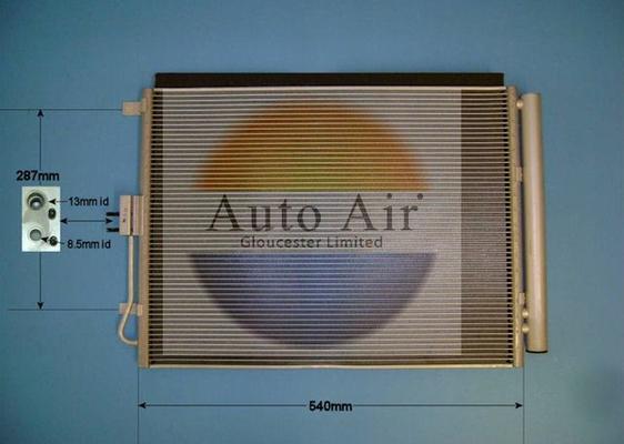 Auto Air Gloucester 16-9975 - Конденсатор кондиционера abcparts.ee
