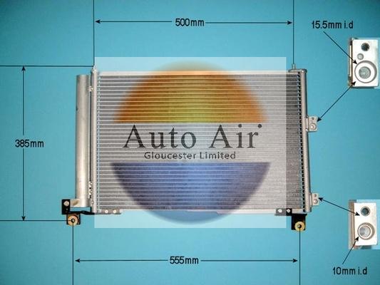 Auto Air Gloucester 16-9710 - Конденсатор кондиционера abcparts.ee