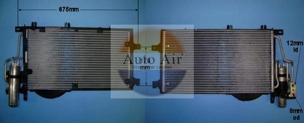 Auto Air Gloucester 16-6213 - Конденсатор кондиционера abcparts.ee