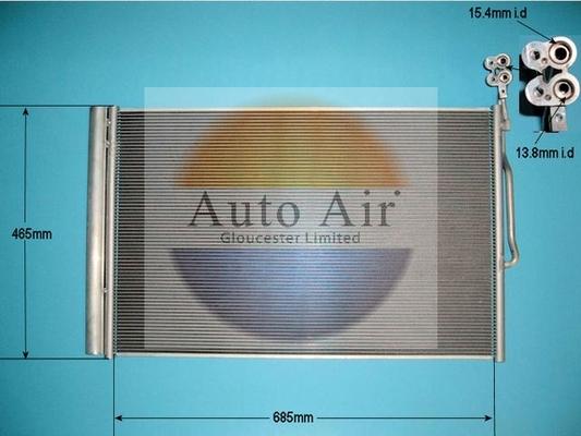 Auto Air Gloucester 16-6228 - Конденсатор кондиционера abcparts.ee