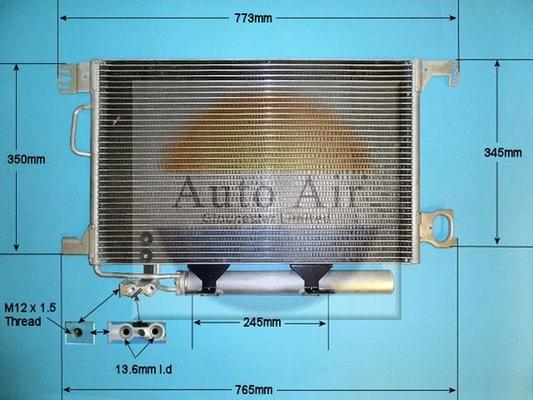Auto Air Gloucester 16-1316 - Конденсатор кондиционера abcparts.ee