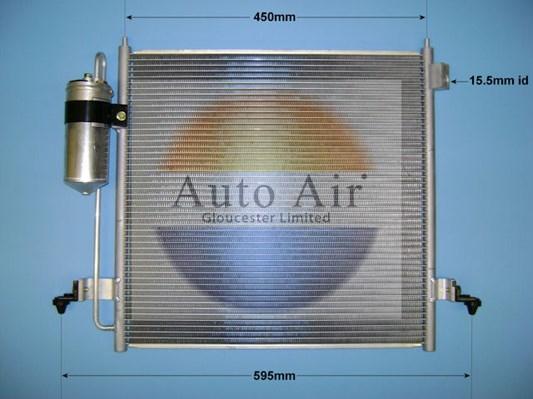 Auto Air Gloucester 16-2090 - Конденсатор кондиционера abcparts.ee