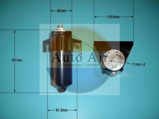 Auto Air Gloucester 31-0019 - Осушитель, кондиционер abcparts.ee