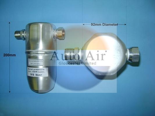 Auto Air Gloucester 31-1172 - Осушитель, кондиционер abcparts.ee