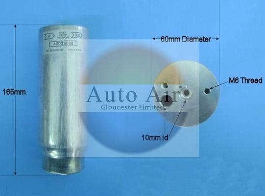 Auto Air Gloucester 31-8104 - Осушитель, кондиционер abcparts.ee