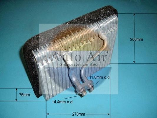 Auto Air Gloucester 21-0247 - Испаритель, кондиционер abcparts.ee