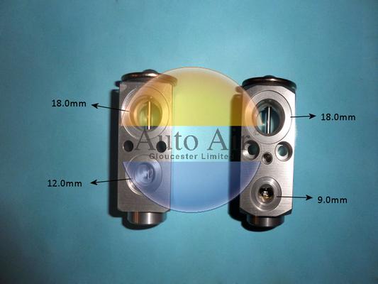 Auto Air Gloucester 22-1004 - Расширительный клапан, кондиционер abcparts.ee