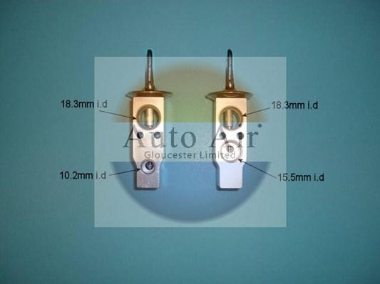 Auto Air Gloucester 22-1015 - Расширительный клапан, кондиционер abcparts.ee