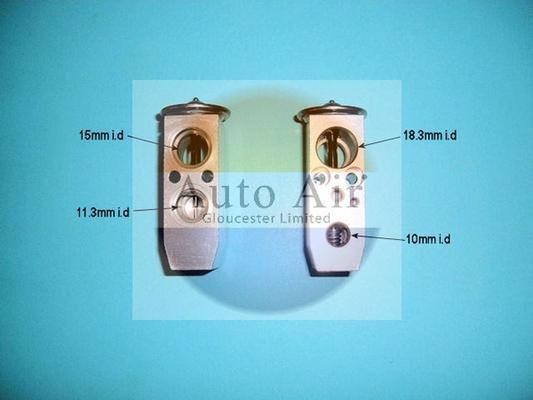 Auto Air Gloucester 22-1036 - Расширительный клапан, кондиционер abcparts.ee