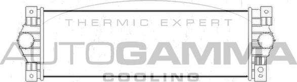 Autogamma 104436 - Интеркулер, теплообменник турбины abcparts.ee