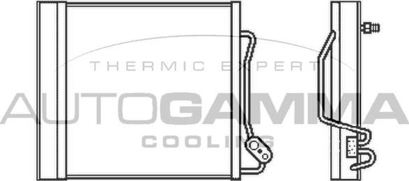 Autogamma 105509 - Конденсатор кондиционера abcparts.ee