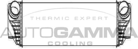 Autogamma 105636 - Интеркулер, теплообменник турбины abcparts.ee