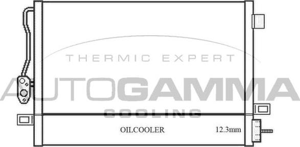 Autogamma 105897 - Конденсатор кондиционера abcparts.ee