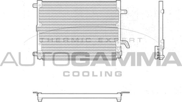 Autogamma 101830 - Конденсатор кондиционера abcparts.ee