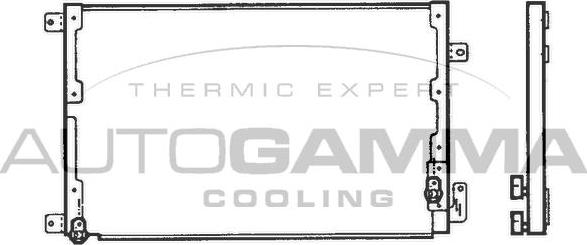 Autogamma 101821 - Конденсатор кондиционера abcparts.ee