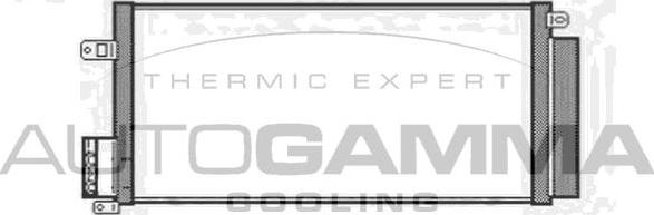 Autogamma 103990 - Конденсатор кондиционера abcparts.ee