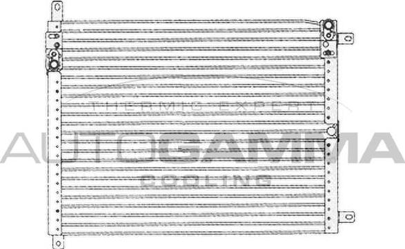 Autogamma 103022 - Конденсатор кондиционера abcparts.ee