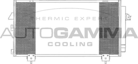 Autogamma 103320 - Конденсатор кондиционера abcparts.ee