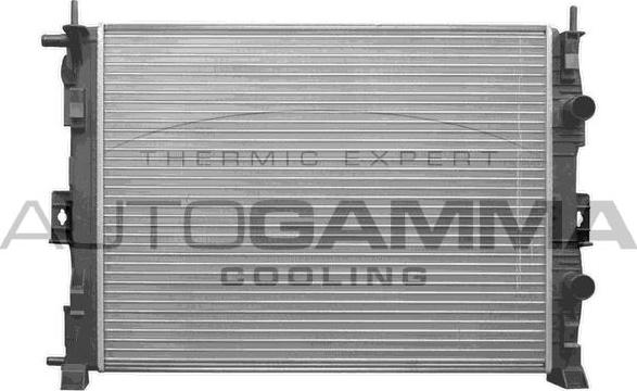 Autogamma 103219 - Радиатор, охлаждение двигателя abcparts.ee