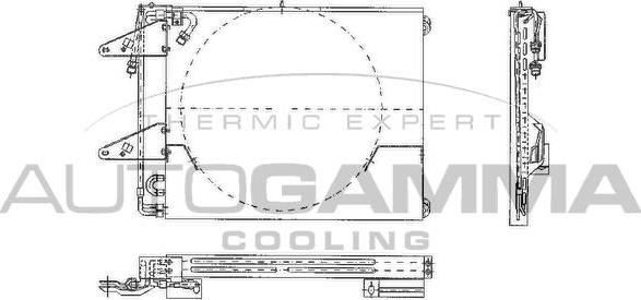 Autogamma 102614 - Конденсатор кондиционера abcparts.ee