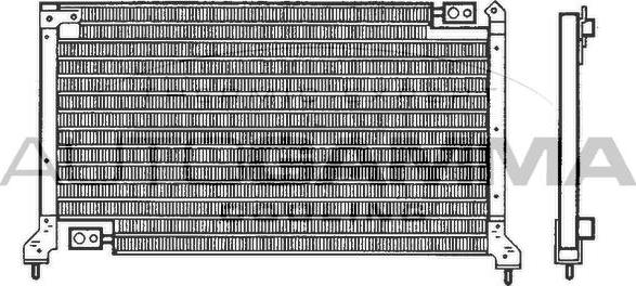 Autogamma 102789 - Конденсатор кондиционера abcparts.ee
