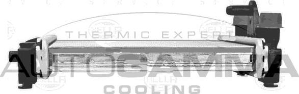 Autogamma 107475 - Радиатор, охлаждение двигателя abcparts.ee