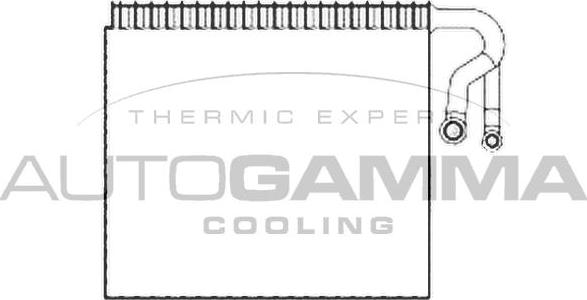 Autogamma 112223 - Испаритель, кондиционер abcparts.ee