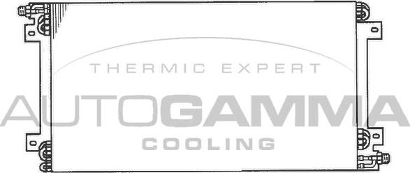 Autogamma 300996 - Конденсатор кондиционера abcparts.ee