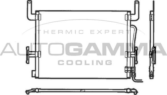 Autogamma 300997 - Конденсатор кондиционера abcparts.ee