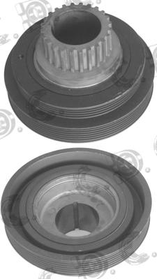 Autokit 03.90163 - Шкив коленчатого вала abcparts.ee