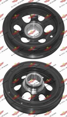 FAI AutoParts FVD1158 - Шкив коленчатого вала abcparts.ee