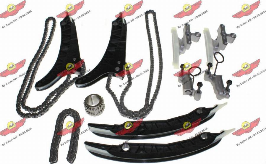Autokit 03.89171K - Комплект цепи привода распредвала abcparts.ee