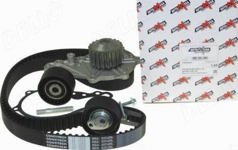 Automega 160000910 - Водяной насос + комплект зубчатого ремня ГРМ abcparts.ee