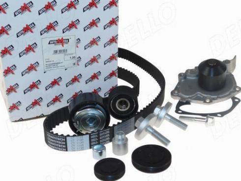 Automega 160002110 - Водяной насос + комплект зубчатого ремня ГРМ abcparts.ee
